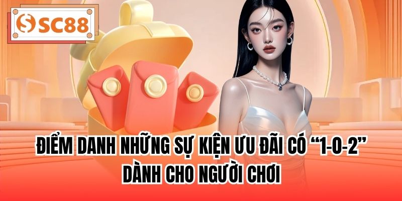 Điểm danh những sự kiện ưu đãi có “1-0-2” dành cho người chơi